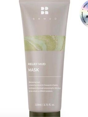 Brmud relief Mud Mask 110 ml – Soothing Green Clay Mask (110 ml)
